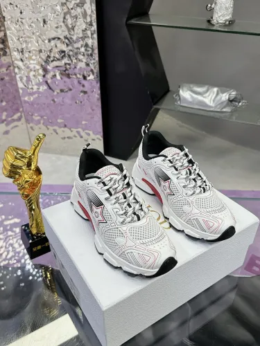 Dior Womens Shoes Sneakers Casual Luxury Brand Dior Chrono Sneaker Mesh with Leather-Effect Panels with Original Box KCK414TXX_S15U whatsapp 