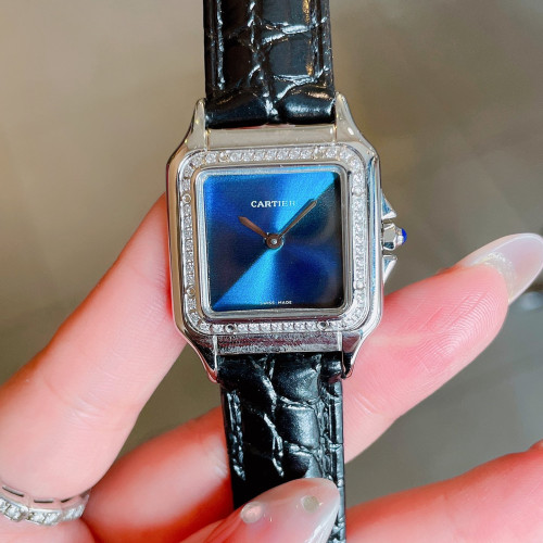 Cartier Womens Watch Luxury Brand Design Fashion Type with Original Box