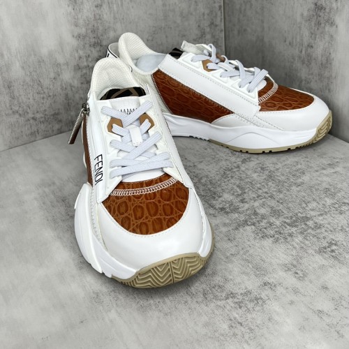 Fendi Mens Shoes Fashion Sneakers Luxury Brand Casual Fendi Flow Low-Top Sneakers Shoes for Men with Original Box Whatsapp 