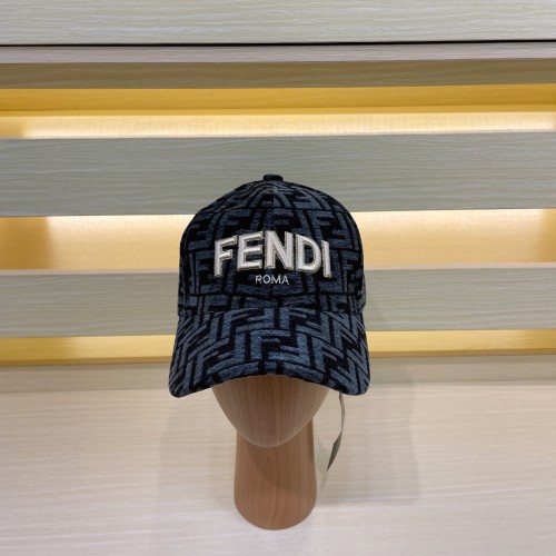 Fendi Men Womens Hat Luxury Brand Design Fendi Baseball Cap with Original Box  