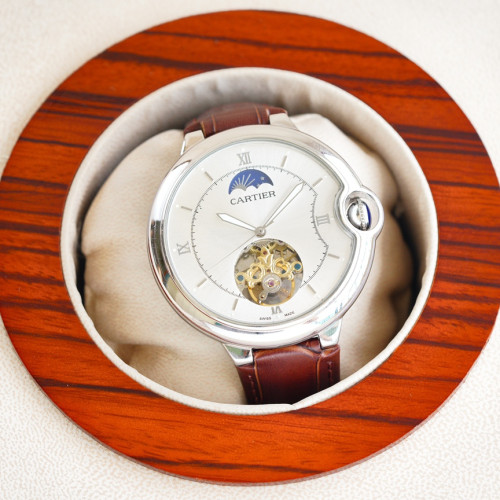 Cartier Mens Watch Luxury Brand Design Fashion Type with Original Box