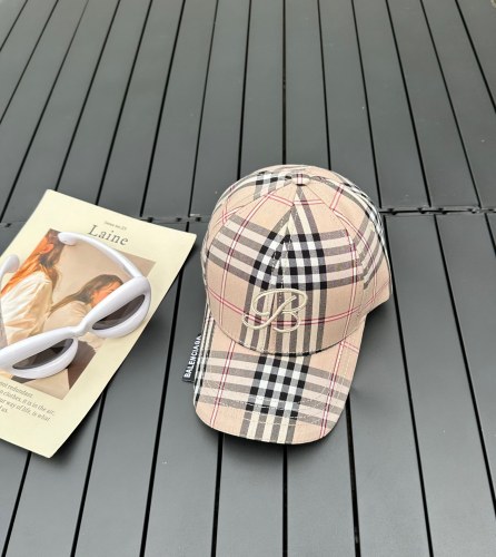 Burberry Womens Mens Cap Baseball Hat Luxury Brand with Original Box  