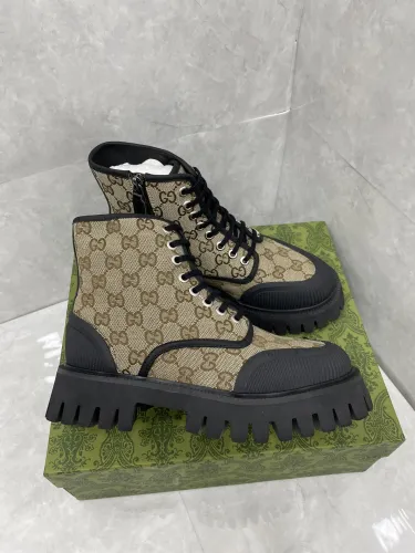 Gucci Women Shoes Boots Luxury Brand Fashion Women's ankle boot with Double G with Original Box Whatsapp 