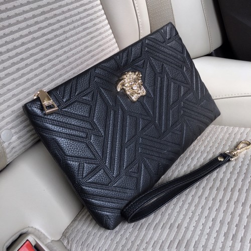 Versace Mens Bags Clutches Wallets Clutch Designer Luxury Brand LA MEDUSA with Original Box