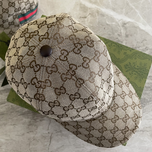 Gucci Womens Cap Baseball Hat Luxury Brand Original GG Canvas Baseball Hat With Web 200035 KQWBG 9791 with Original Box  