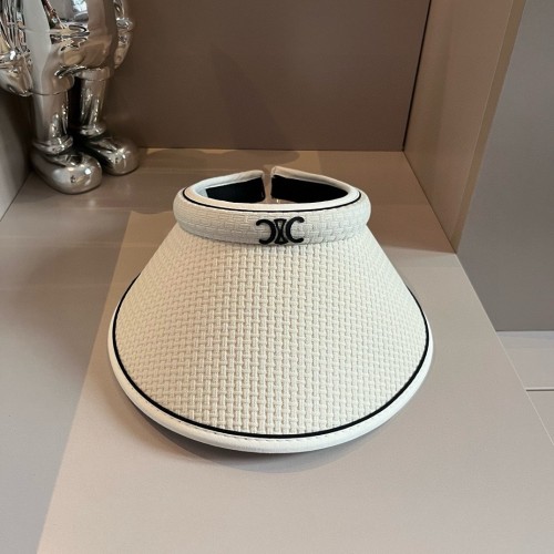 Celine Womens Hats Luxury Brand Design Celine Visor Hat with Original Box  