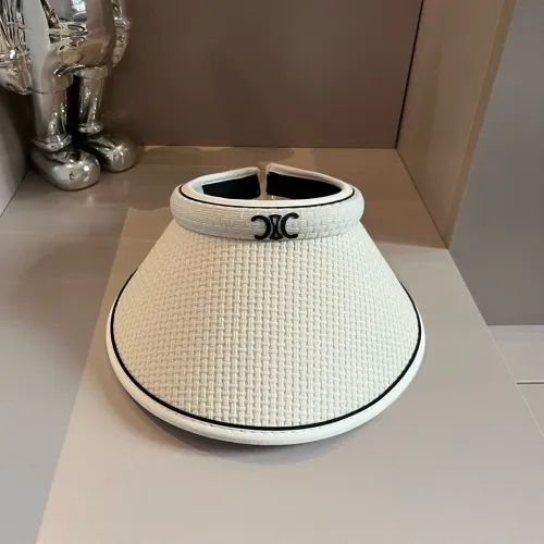 Celine Womens Hats Luxury Brand Design Celine Visor Hat with Original Box  