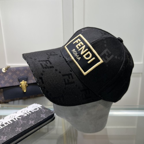 Fendi Men Womens Baseball Hat Luxury Brand Design Fendi Cap with Original Box  