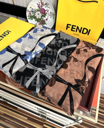 Fendi Scarves Men Womens Fashion Scarf061