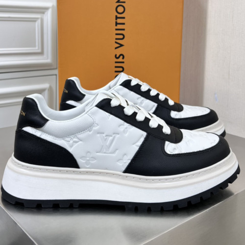 Louis Vuitton Men Shoes Fashion Sneakers Luxury Brand Mens Herlam Sneaker with Original Box