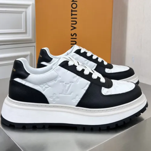 Louis Vuitton Men Shoes Fashion Sneakers Luxury Brand Mens Herlam Sneaker with Original Box