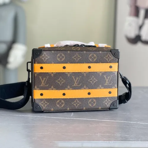 Louis Vuitton Womens Mens Bag Luxury Brand Fashion Type Handle Soft Trunk with Original Box  