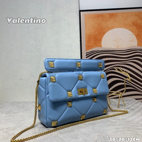 Valentino Womens Bags Crossbody Bags Handbags Luxury Brand Valentino Garavani Roman Stud with Original Box V009083#  