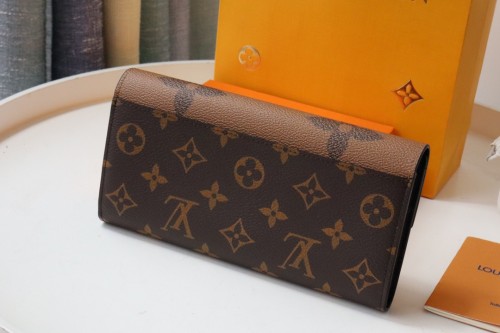 Louis Vuitton Mens Womens Wallets Purse Luxury Brand Designer Zippy WALLET M80726 with Original Box