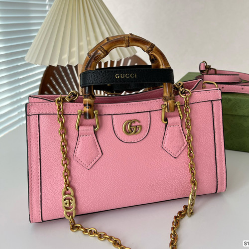 Gucci Womens Bags Shoulder Handbag Luxury Brand Gucci Diana small shoulder bag 735153 DJ24T 5862