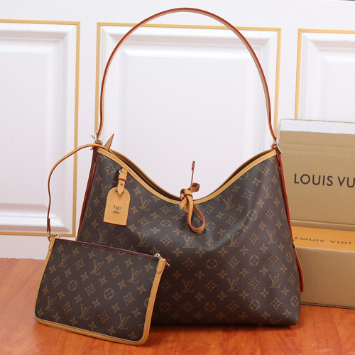 Louis Vuitton Womens Bags Shoulder Handbag Luxury Brand Fashion CarryAll m46197  