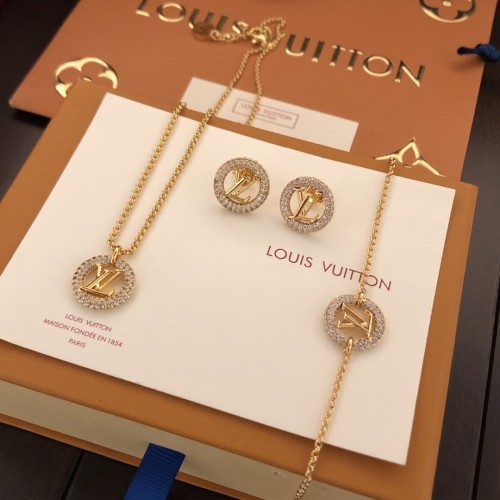 Louis Vuitton Luxury Womens Necklace Louise By Night Necklace M00759