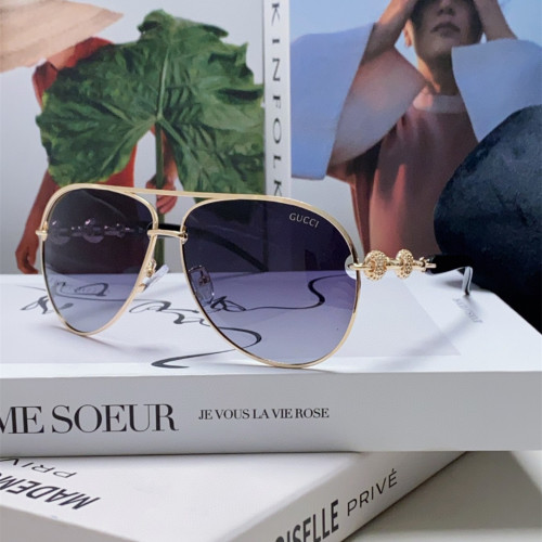 Gucci Sunglasses Luxury Brand Womens Sunglasses with Original Box  