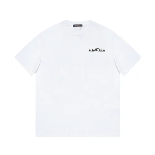 Louis Vuitton Luxury Brand Men Womens Short Sleeve T-Shirt   