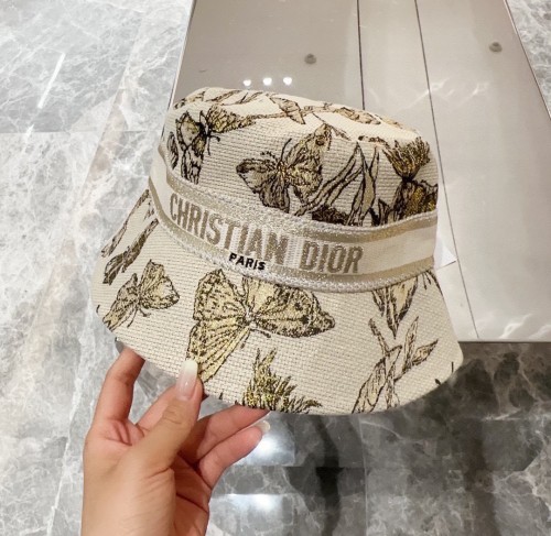 Dior Men Womens Bucket Hat Luxury Brand Design Dior Cap with Original Box  