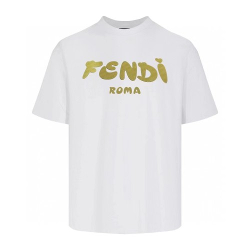 Fendi Luxury Brand Women Mens Short Sleeve T-Shirt   