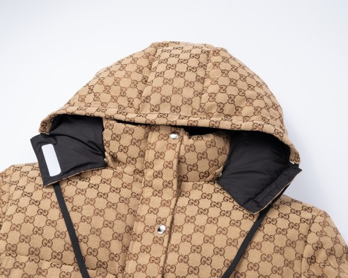 Gucci Down Jacket Men Womens Coats Luxury Brand Fashion Design 90% White Duck Down Fur Feather