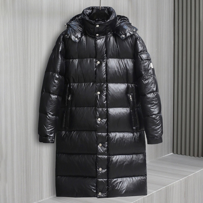 Moncler Womens Down Jacket Hanoverian Womens Long Coats Luxury Brand Fashion Design 90 Filled