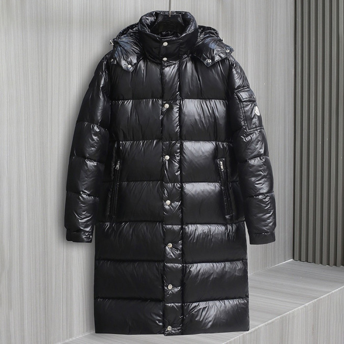 Moncler Womens Down Jacket Hanoverian Womens Long Coats Luxury Brand Fashion Design 90 Filled