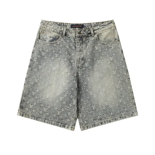 Louis Vuitton Luxury Brand Men Womens Pant Short Jeans   