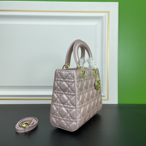 Dior Womens Bags Handbags Luxury Fashion MINI LADY DIOR BAG M0505OWCB_M323 with Original Box  