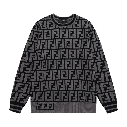 Fendi Women Mens Sweater Knitwears Luxury Brand Mens Knitwear Top Quality   