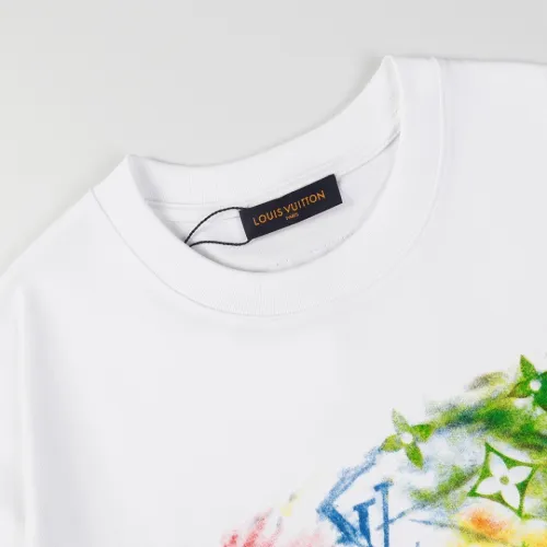 Louis Vuitton Luxury Brand Men Womens Short Sleeve T-Shirt   