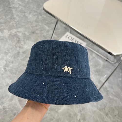 Dior Womens Bucket Hat Luxury Brand Design Dior Cap with Original Box  