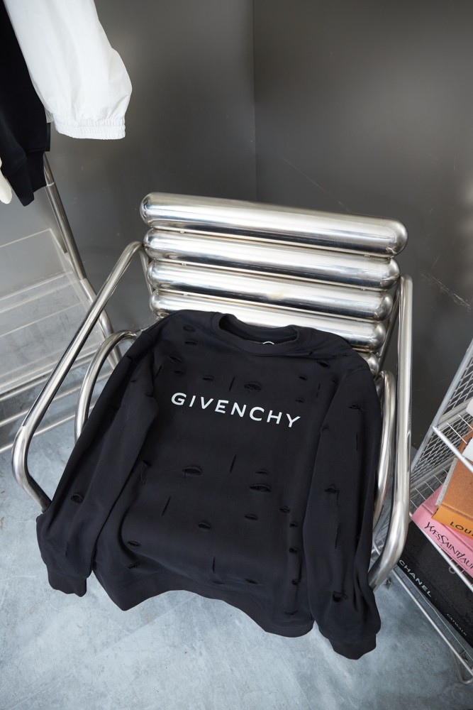 Givenchy Womens Mens Long Sleeve Sweatshirt Luxury Brand Mens Sweatshirt   