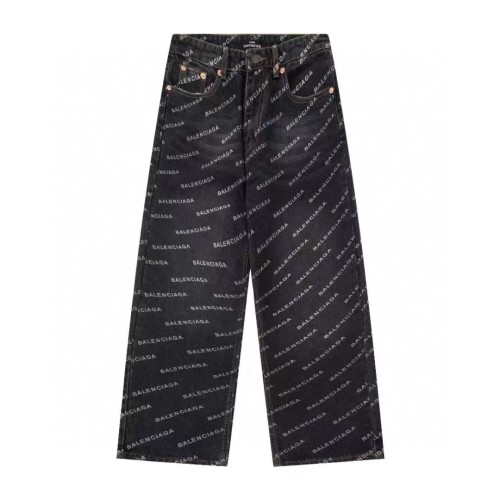 Balenciaga Luxury Brand Women Mens Pant Jeans with Original Box   