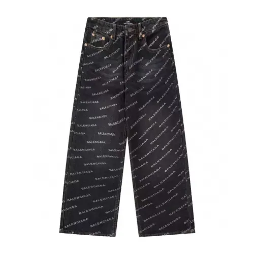 Balenciaga Luxury Brand Women Mens Pant Jeans with Original Box   