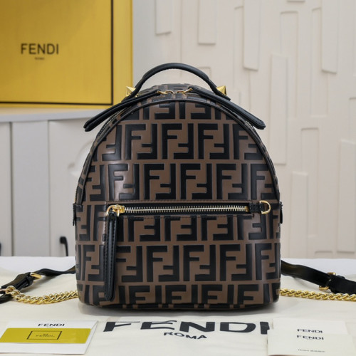 Fendi Womens Bags Backpacks Luxury Brand Fashion Bags for Women with Original Box  
