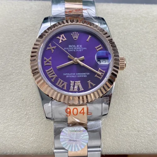 Rolex Womens Watch Luxury Brand Design Fashion Type Watches with Original Box and Certificate  