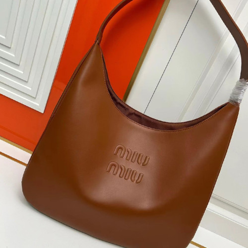 MiuMiu Womens Fashion Handbags Shoulder Bag Leather Luxury Brand Design  