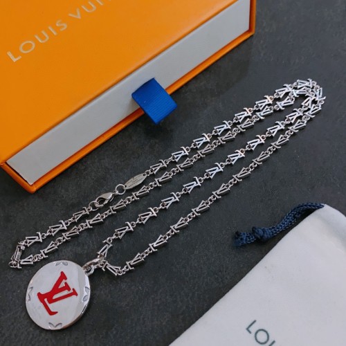 Louis Vuitton Luxury Men Womens Necklace
