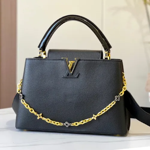 Louis Vuitton Womens Bags Handbags Luxury Brand CAPUCINES Leather Messenger Shoulder Bags M59209