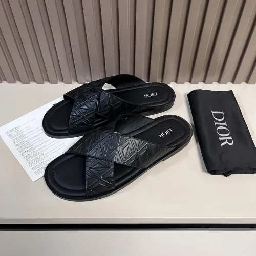 Dior Men Shoes Sandals Luxury Brand Fashion DIOR AQUA SANDAL Black Dior Oblique Jacquard with Original Box 3SA135ZSA_H969 Whatsapp 