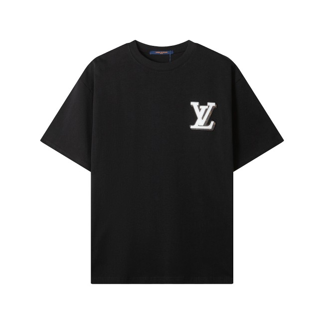 Louis Vuitton Luxury Brand Men Womens Short Sleeve T-Shirt   