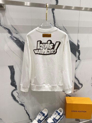 Louis Vuitton Womens Mens Long Sleeve Sweatshirt Luxury Brand Mens Sweatshirt   