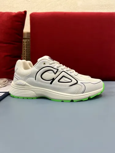 Dior Mens Shoes Sneakers Luxury Brand B30 SNEAKER Mesh and Technical Fabric 3SN279ZND_H000 with Original Box Whatsapp 