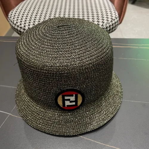 Fendi Womens Bucket Hat Luxury Brand Design Fendi Cap with Original Box  