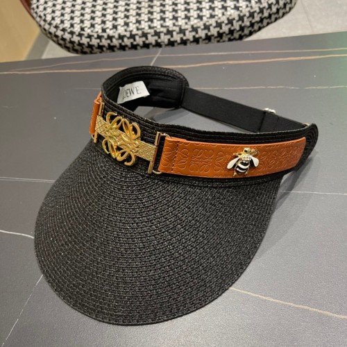 Loewe Womens Visor Hat Luxury Brand Design Loewe Hats with Original Box  