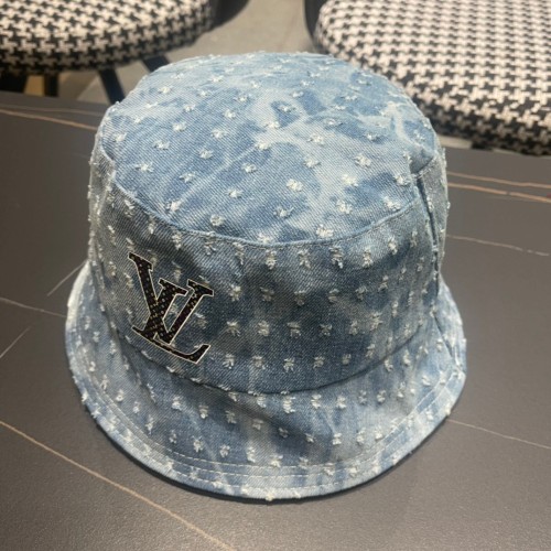 Louis Vuitton Womens Mens Cap Bucket Hat Luxury Brand with Original Box  