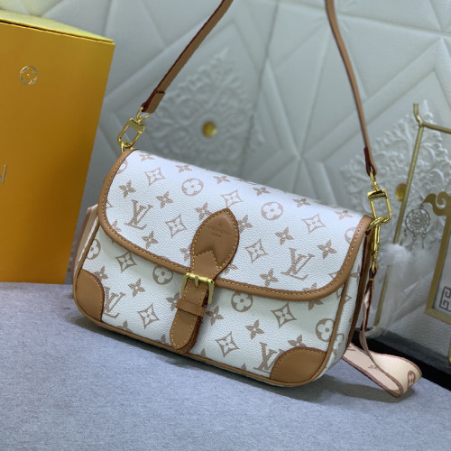 Louis Vuitton Womens Bags Shoulder Bag Luxury Brand Fashion Monogram Empreinte Leather M46584 with Original Box  