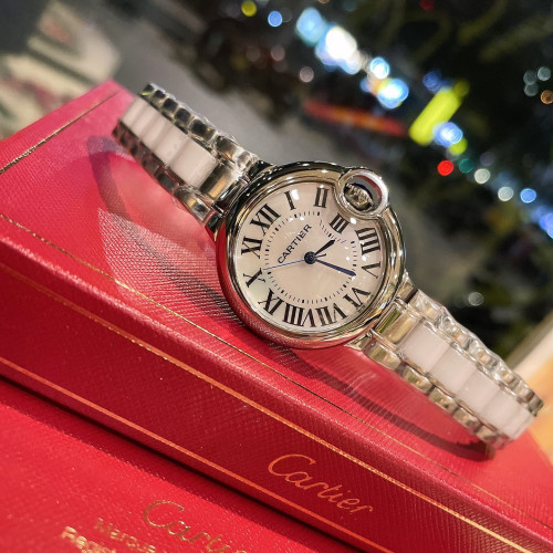 Cartier Womens Watch Luxury Brand Design Fashion Type with Original Box
